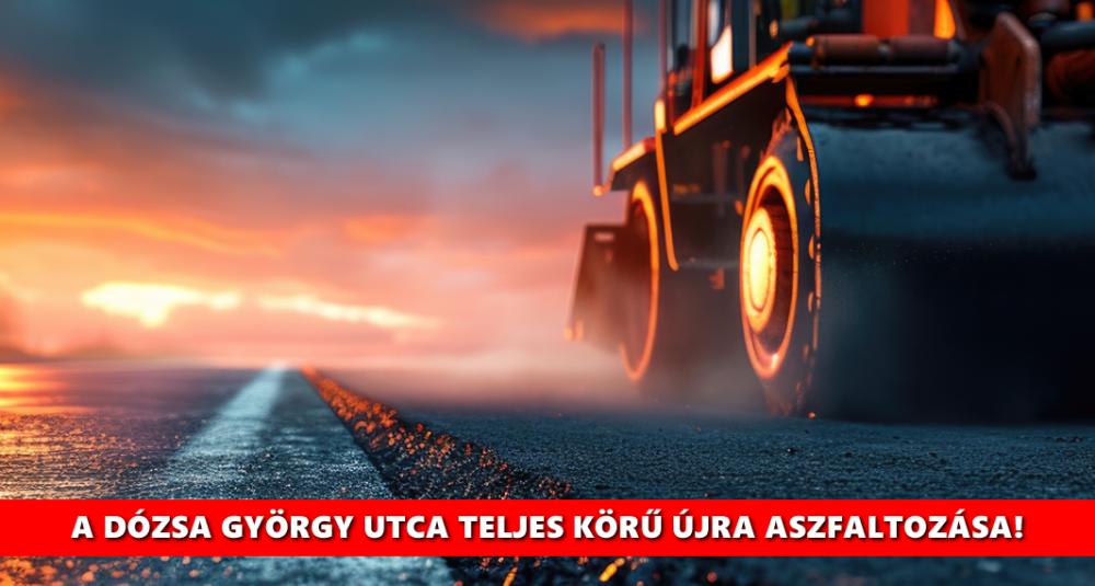 Kiértesítés a Dózsa György utcai lakosok számára